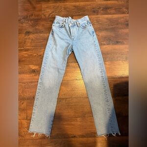 Agolde criss cross straight Jeans